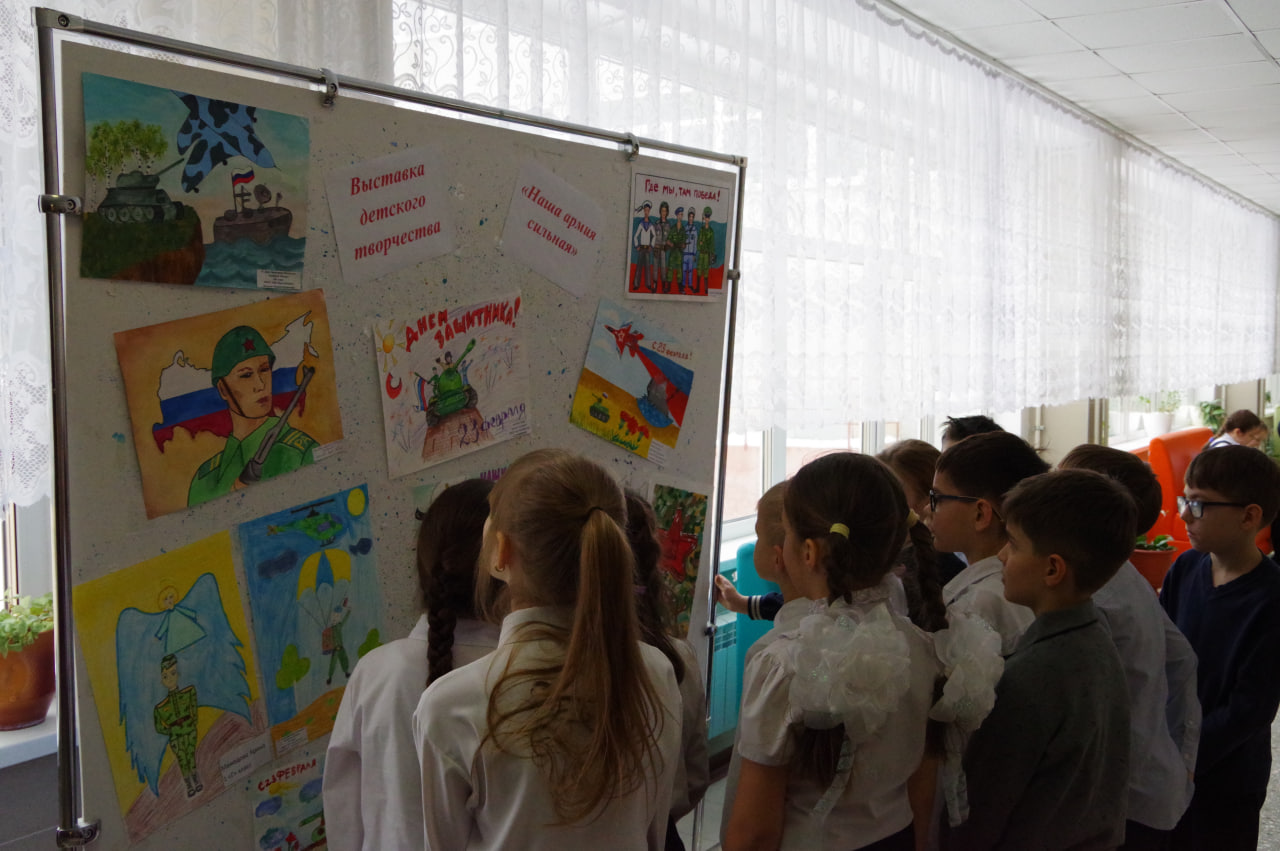 Конкурс детского творчества «День защитника Отечества -2024».